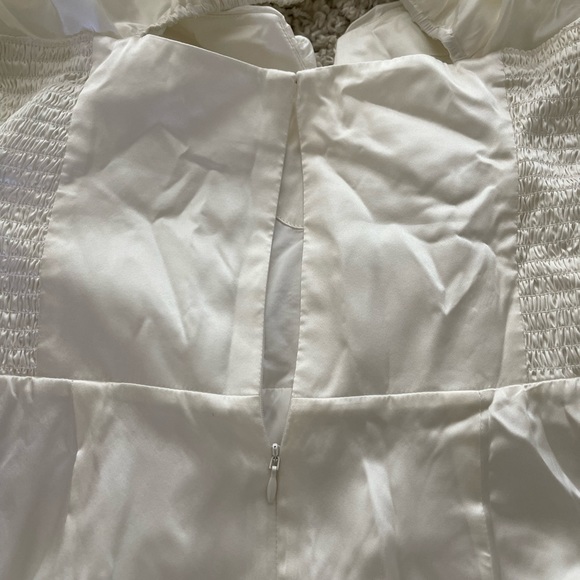 Amanda Uprichard x REVOLVE Santucci Dress in Ivory - Picture 7 of 7